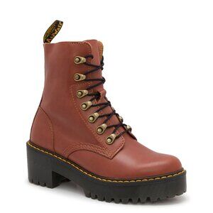 DR. MARTENS Women's Leona Heeled Boots, NIB, US Size 9